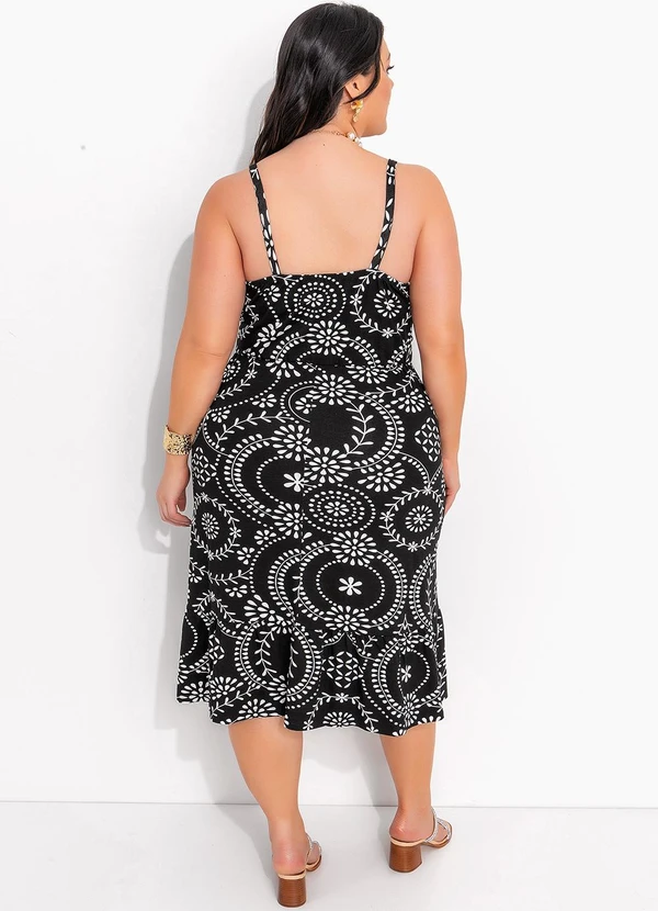 Marguerite - Vestido Floral Laise em Malha de Viscose 2