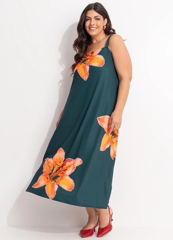 Marguerite - Vestido Lírio Laranja em Malha Fria 5