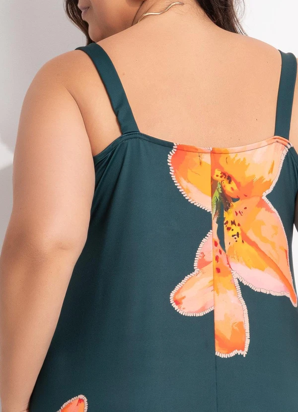 Marguerite - Vestido Lírio Laranja em Malha Fria 7