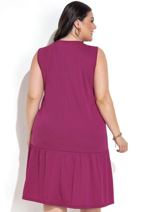 Marguerite - Vestido Magenta em Malha 4