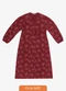 Secret Glam - Vestido Midi Manga Longa Plus Size Preto - variação: Vermelho