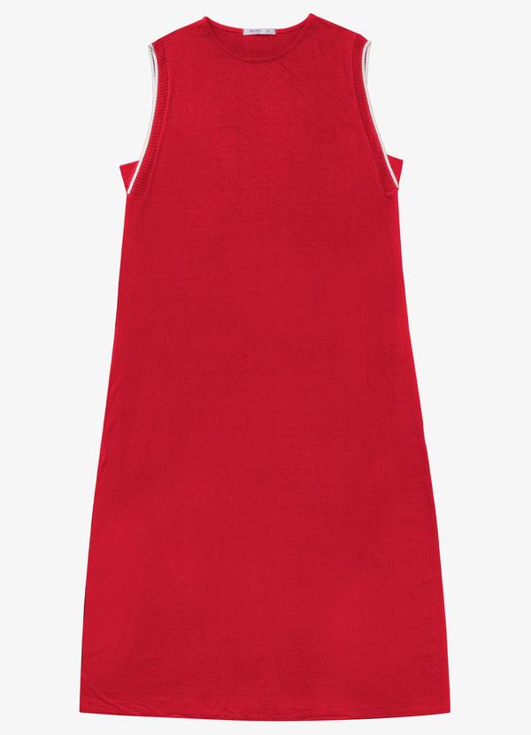Secret Glam - Vestido Midi Vermelho 5
