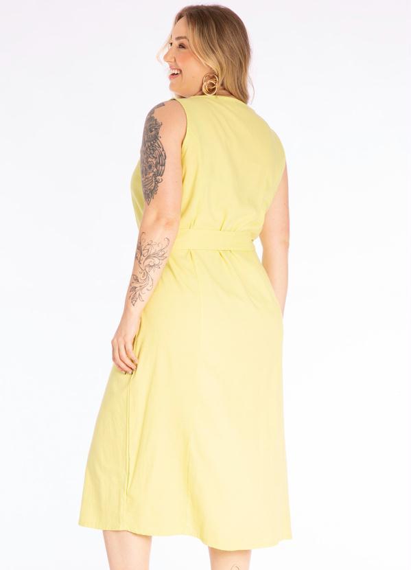 Lisamour - Vestido Mini em Tecido Verde 2