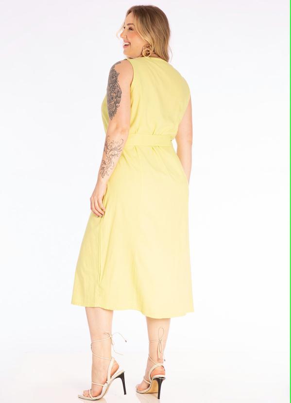 Lisamour - Vestido Mini em Tecido Verde 4