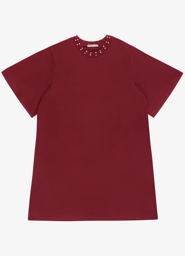 Secret Glam - Vestido Molecotton Plus Size Vermelho 5