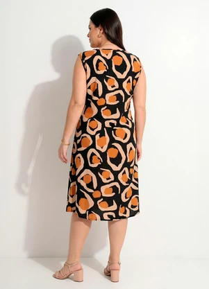 Marguerite - Vestido Oncinha Viscose Plana - MARGUERITE