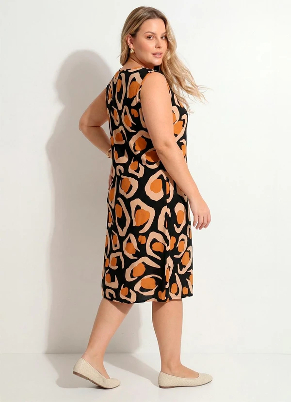 Marguerite - Vestido Oncinha Viscose Plana 5