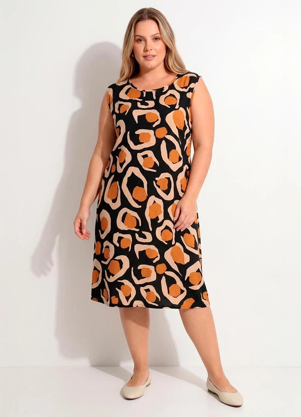 Marguerite - Vestido Oncinha Viscose Plana 6