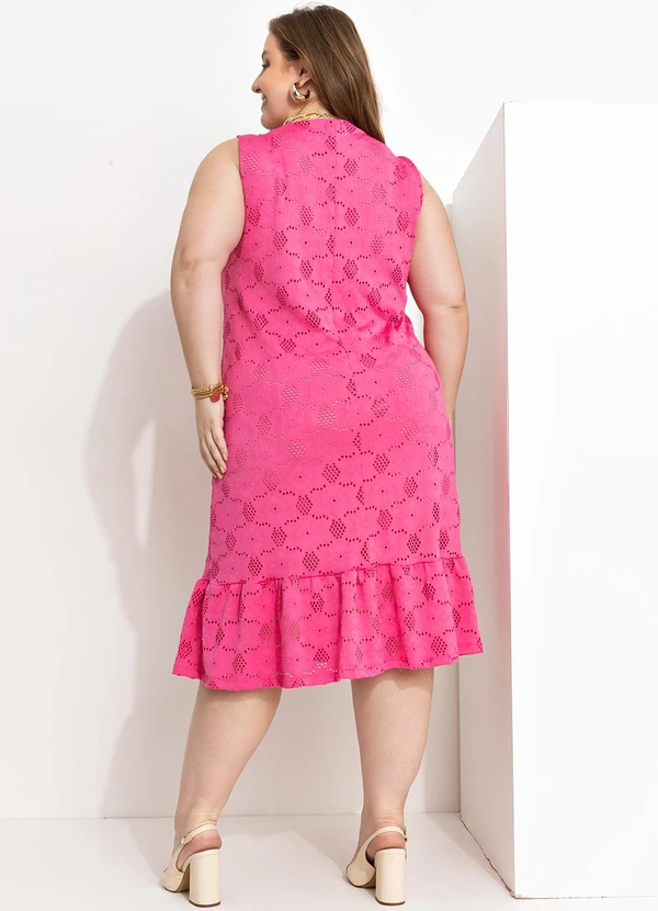 Marguerite - Vestido Pink em Malha Laise 3