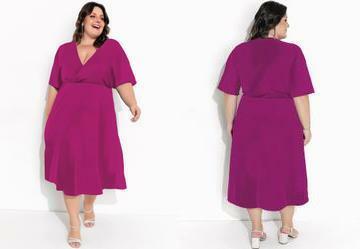 Vestido Pink em Malha