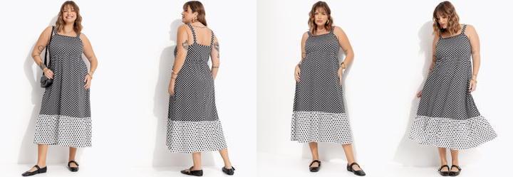 Vestido Preto em Malha Fria