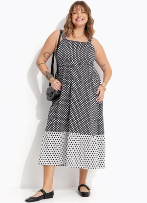 Marguerite - Vestido Preto em Malha Fria - MARGUERITE