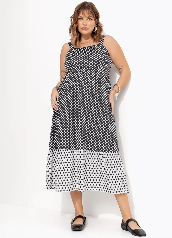 Marguerite - Vestido Preto em Malha Fria 3