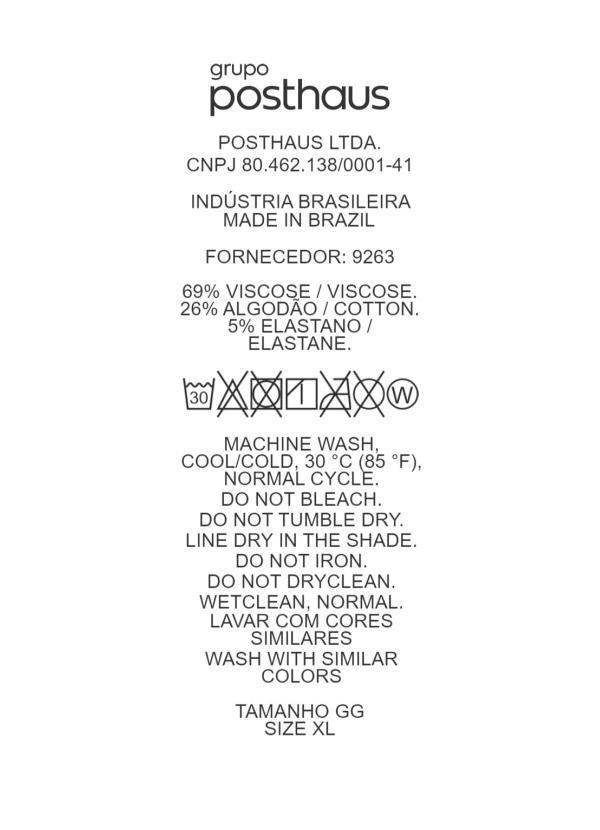 Marguerite - Vestido Preto em Malha Texturizada de Viscose 5