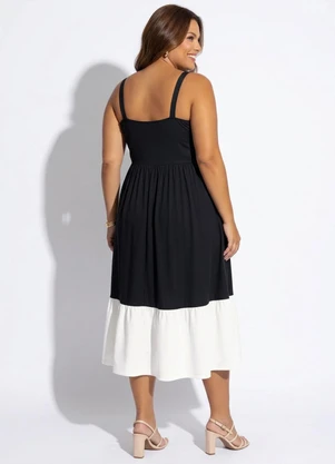 Marguerite - Vestido Preto em Malha - MARGUERITE