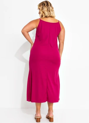Marguerite - Vestido Púrpura em Malha - MARGUERITE