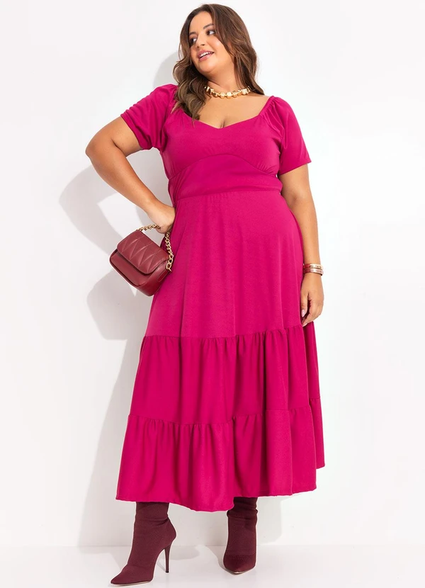 Marguerite - Vestido Púrpura em Malha 3