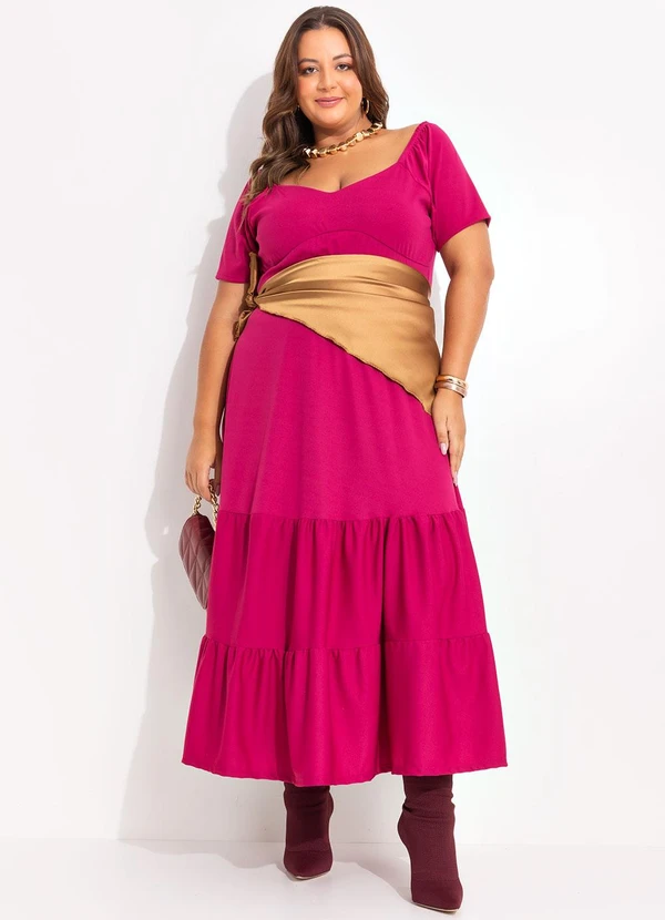 Marguerite - Vestido Púrpura em Malha 4