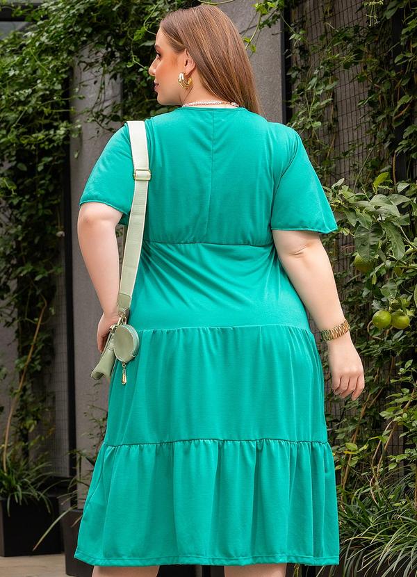 Marguerite - Vestido Verde em Poliviscose 2