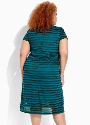 Marguerite - Vestido Verde Escuro em Malha - MARGUERITE