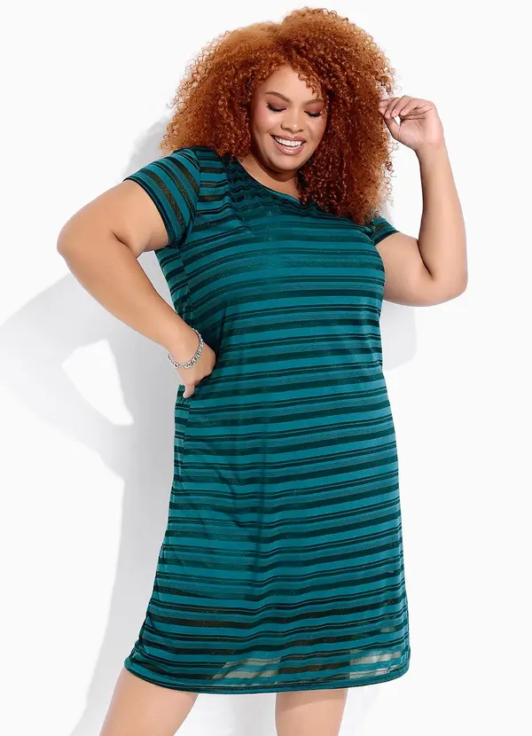 Marguerite - Vestido Verde Escuro em Malha