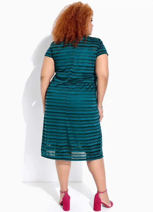 Marguerite - Vestido Verde Escuro em Malha