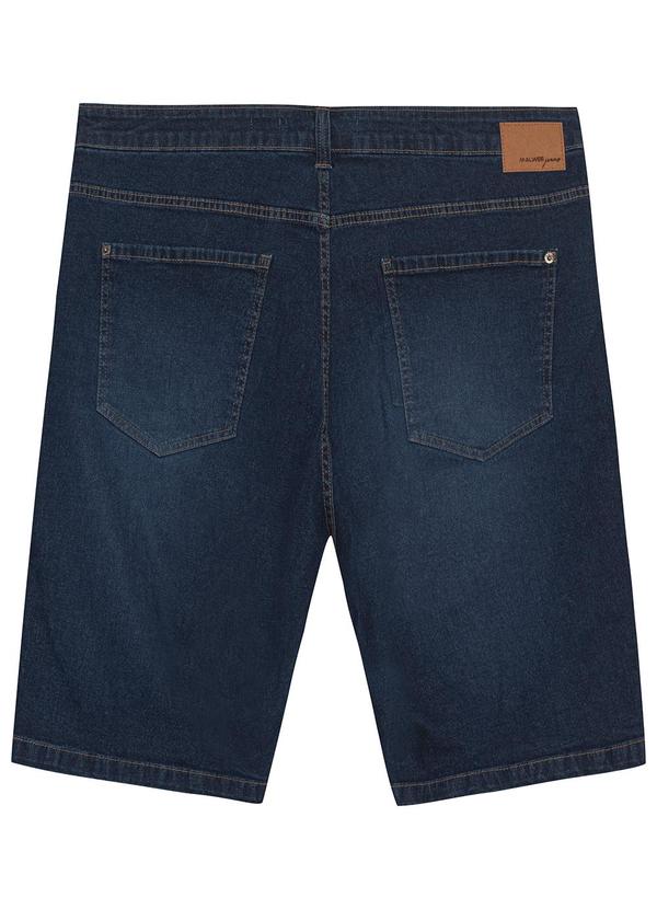 Malwee - Bermuda Slim Jeans Estonada Plus Azul 7