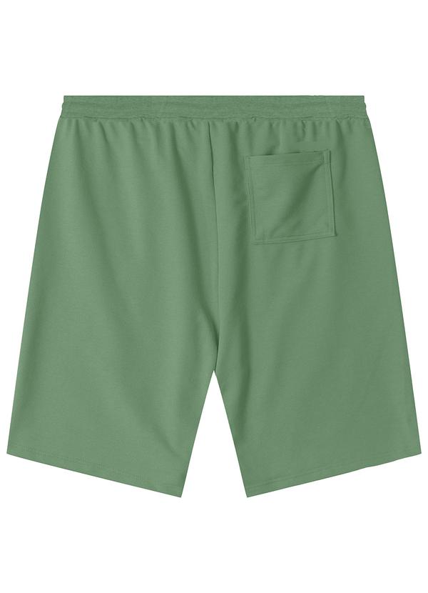 Malwee - Bermuda Verde Menta Tradicional em Moletom 2