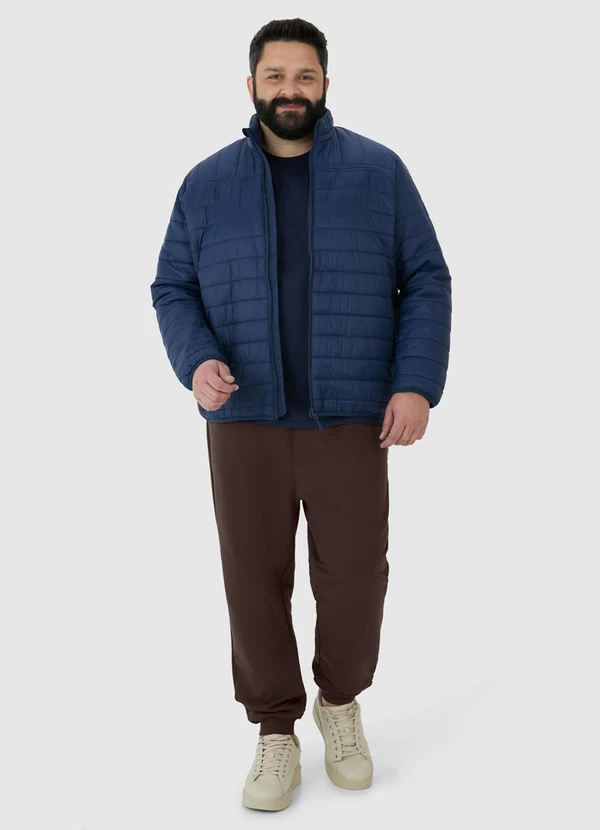 Malwee - Calça Jogger em Moletom Plus Marrom 6