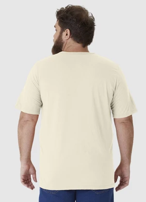 Malwee - Camiseta Cityscape Comfy Touch Plus Bege - MALWEE