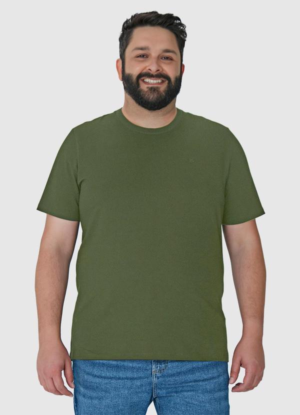 Malwee - Camiseta Tradicional Cotton Plus Verde 2