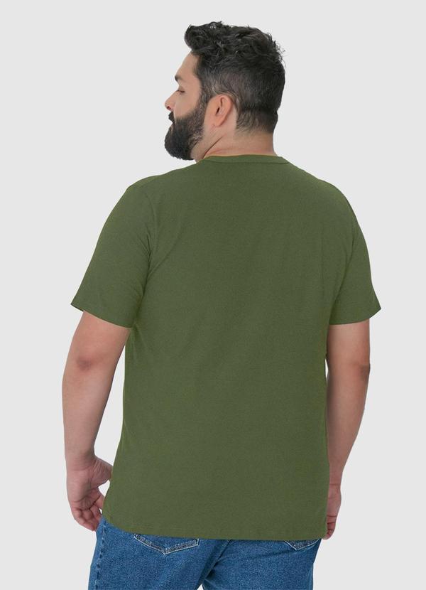 Malwee - Camiseta Tradicional Cotton Plus Verde 3