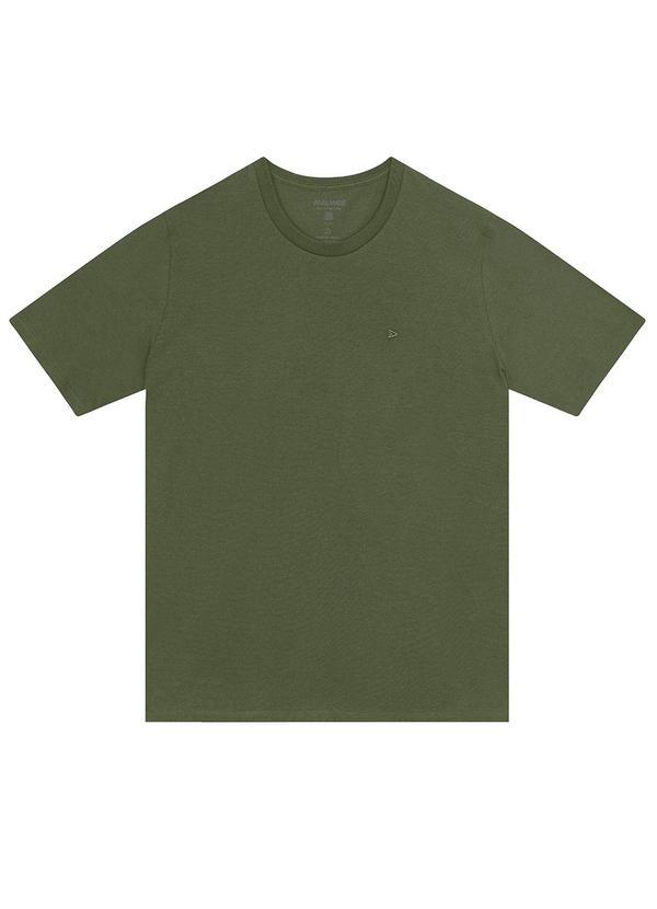 Malwee - Camiseta Tradicional Cotton Plus Verde 5