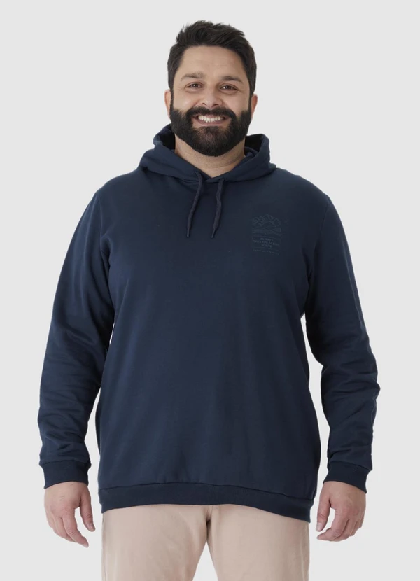 Malwee - Blusão Always Take The Scenic Route Azul2