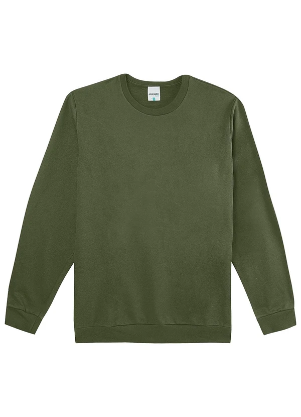 Malwee - Blusão em Moletom Masculino Plus Verde 5