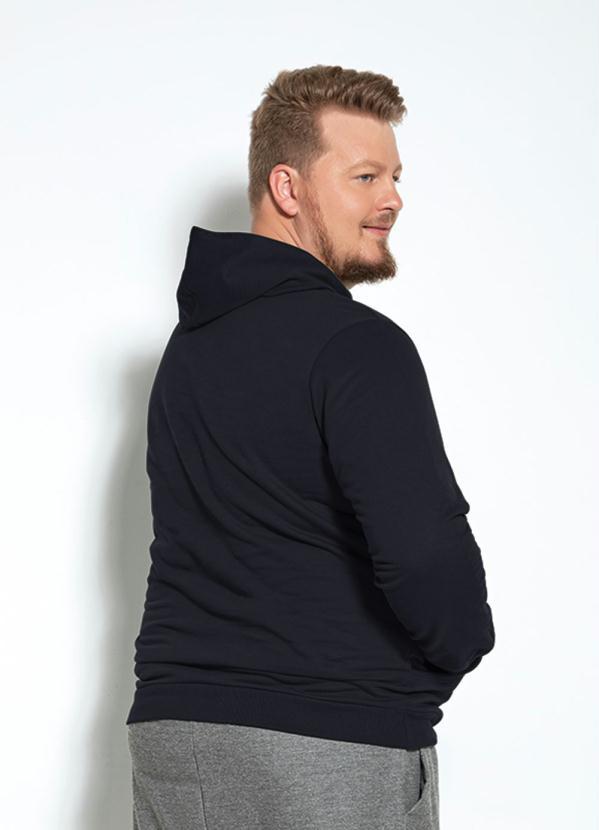 Outlet - Casaco Preto com Mangas Longas Plus Size 2