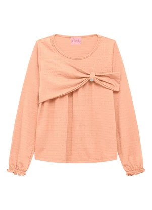 Duduka - Bata Infantil Ana Bola com Pingente Rosa  - DUDUKA