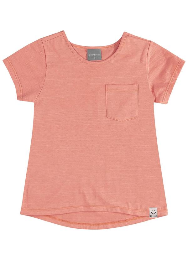 Quimby - Bata Infantil Básica Menina Laranja