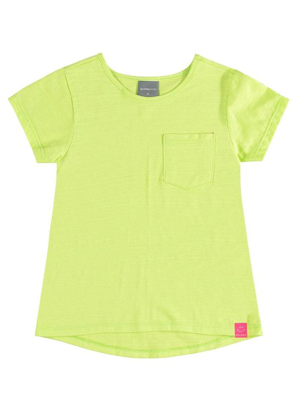 Quimby - Bata Infantil Básica Menina Verde