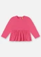 Up Baby - Bata Manga Longa Infantil Menina Rosa - variação: Rosa