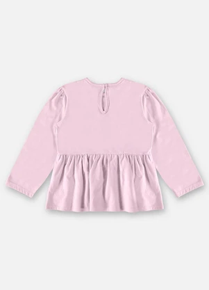 Up Baby - Bata Manga Longa Infantil Menina Roxo - UP BABY