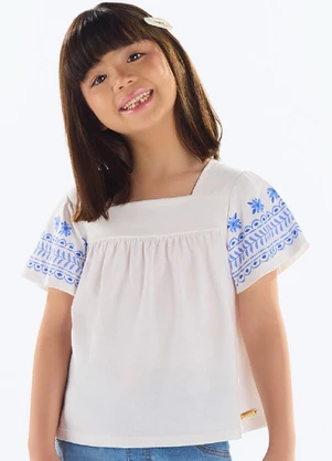 Quimby - Bata Meia Malha Menina Bege - QUIMBY