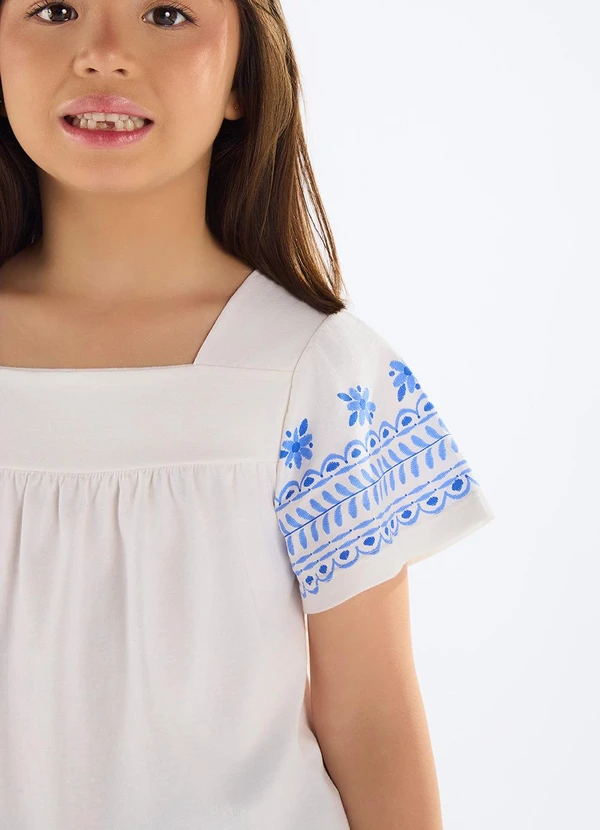 Quimby - Bata Meia Malha Menina Bege 3