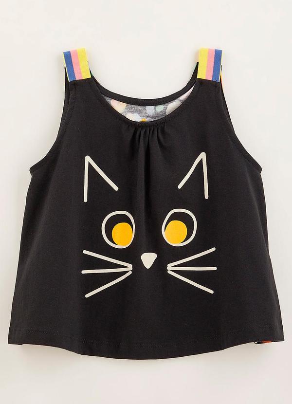 Fábula - Blusa em Malha Estampado