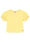 Duduka - Blusa Infantil Menina Branco - variação: Amarelo