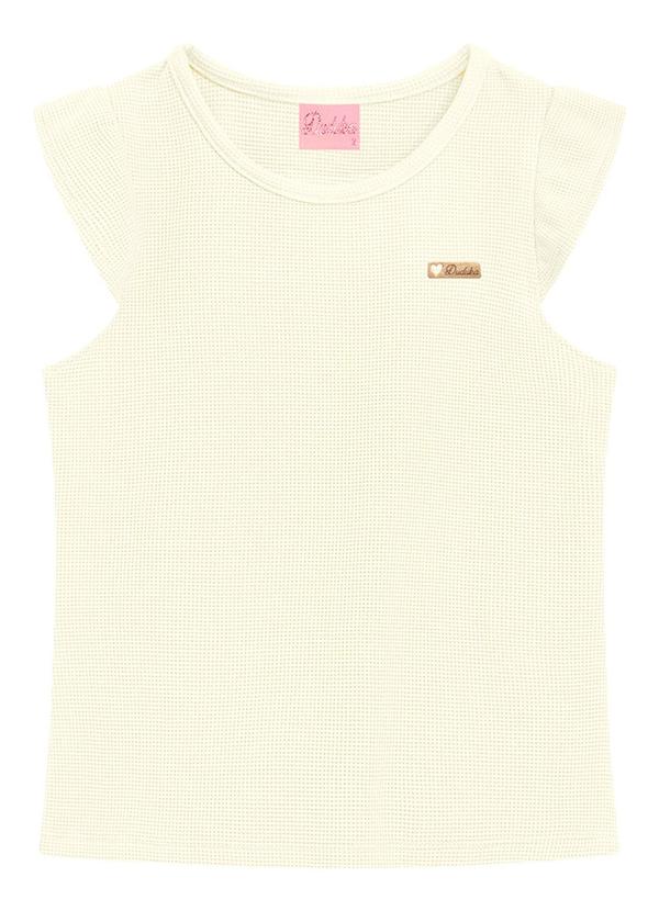 Duduka - Blusa Infantil Menina Bege 1