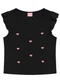 Duduka - Blusa Infantil Menina Preto - variação: Preto