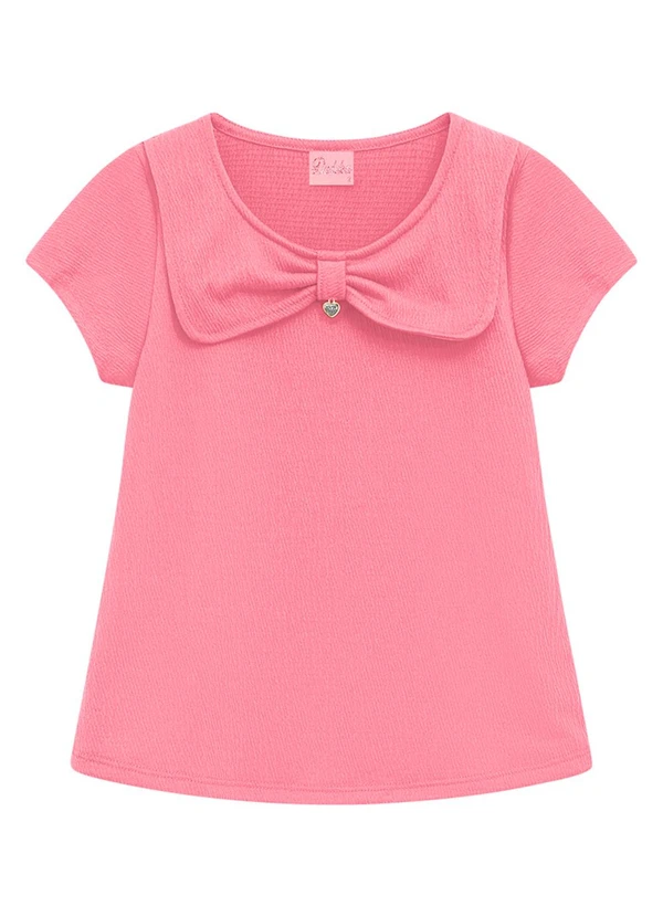 Duduka - Blusa Infantil Menina Rosa