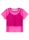 Duduka - Blusa Infantil Menina Rosa - variação: Rosa