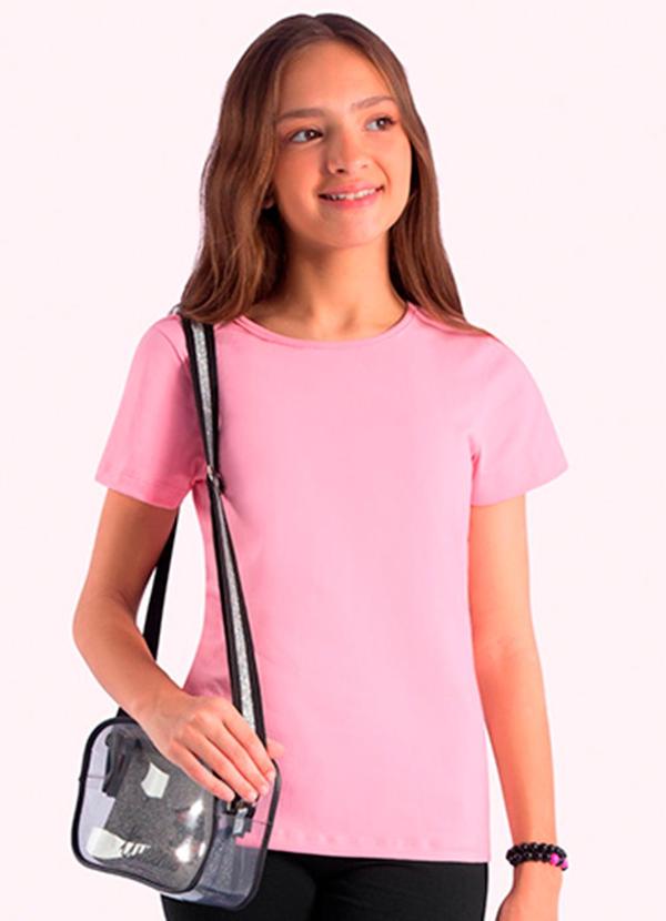 Duduka - Blusa Infantil Menina Rosa
